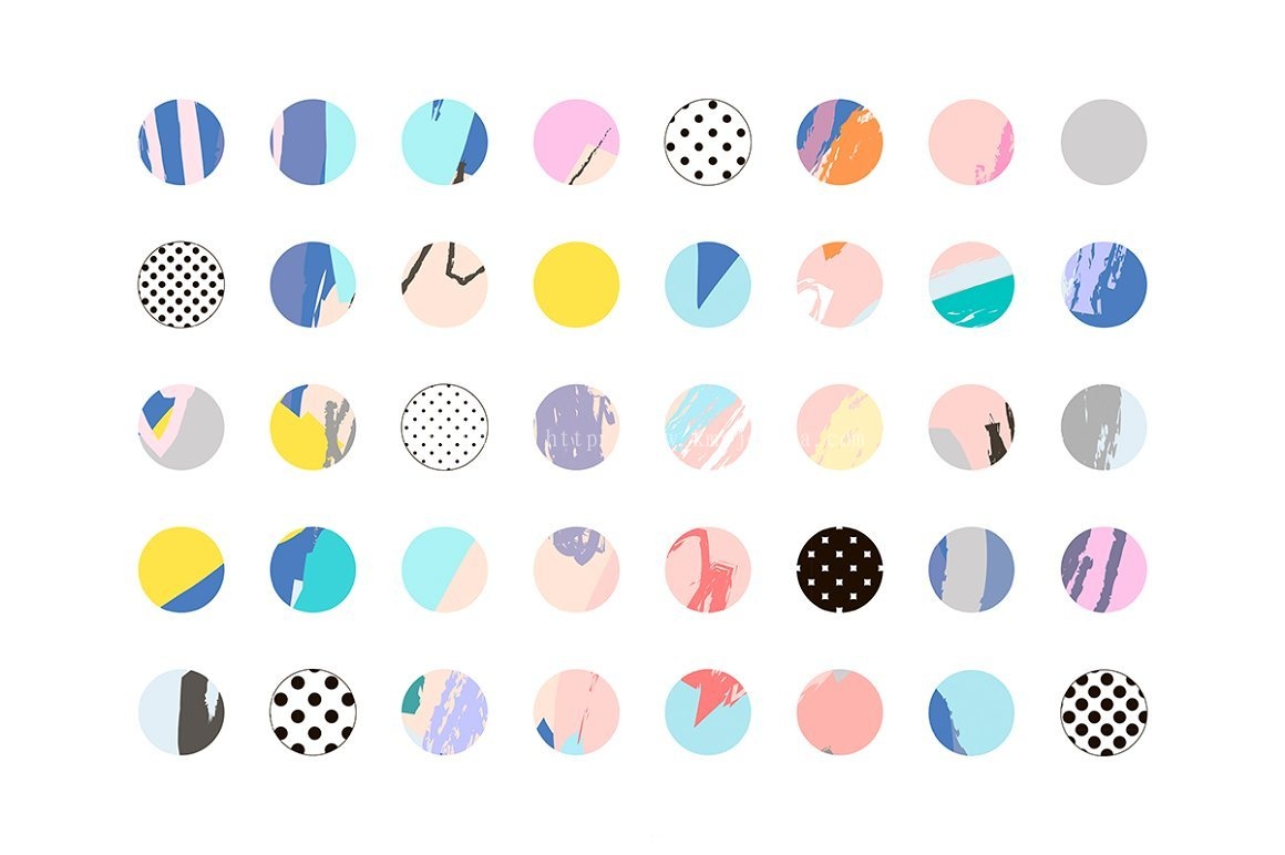 带你领略迷人的孟菲斯设计风 公司海报设计