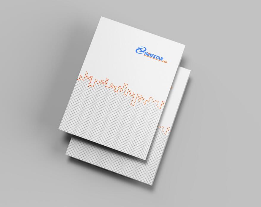 LED显示屏行业画册设计案例欣赏