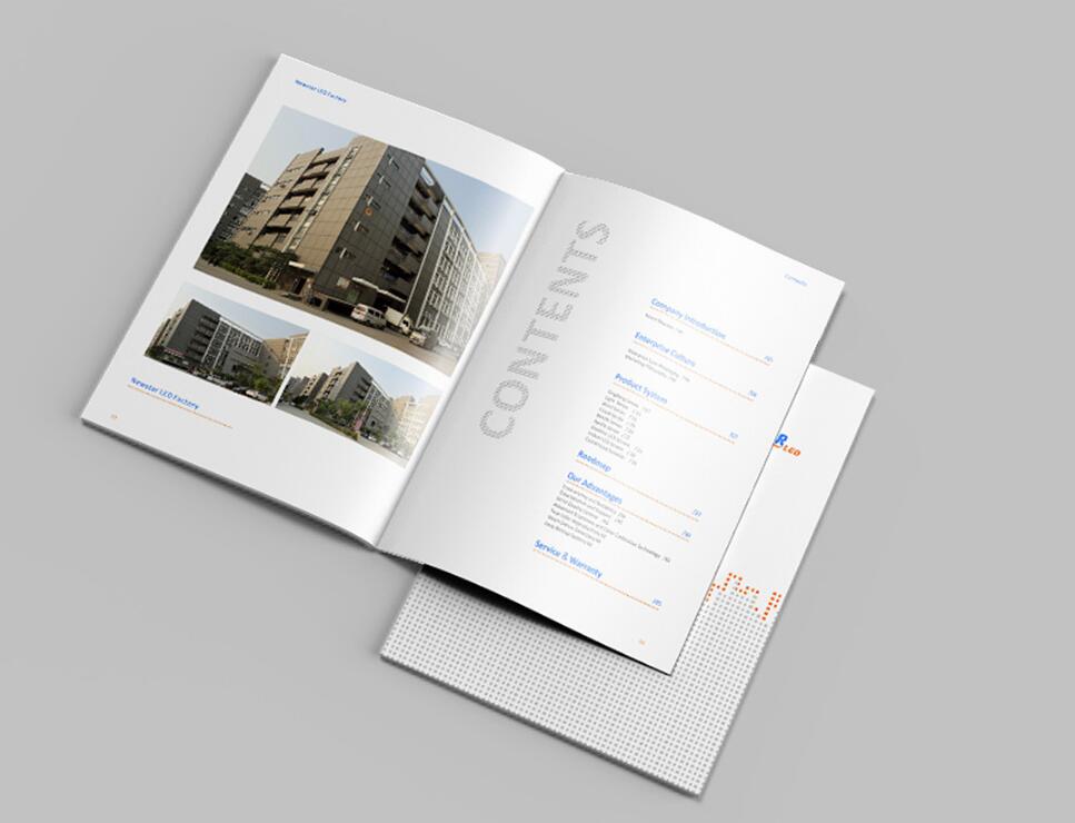 LED显示屏行业画册设计案例欣赏