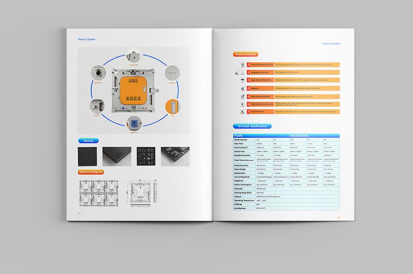 LED显示屏行业画册设计案例欣赏