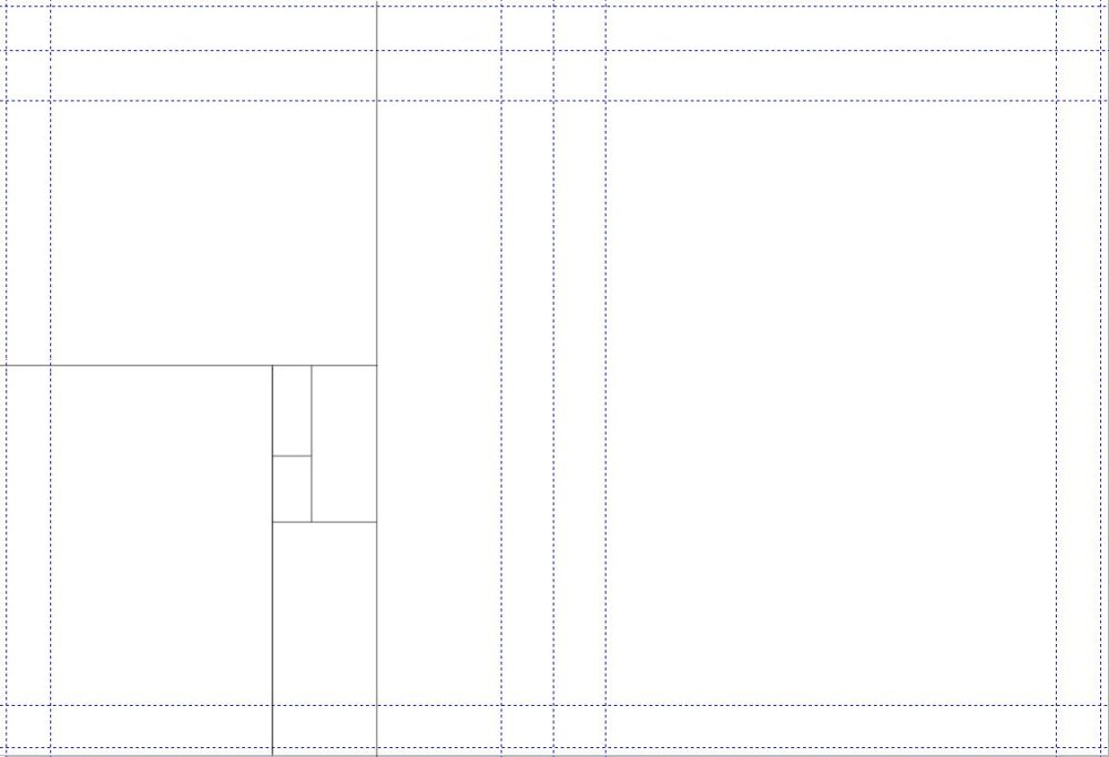画册设计的黄金分割恒定比例讲解
